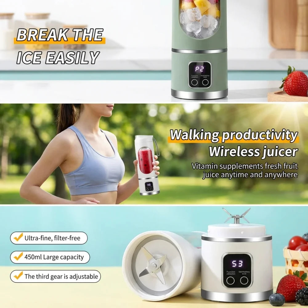 Portable Electric Juicer Cup