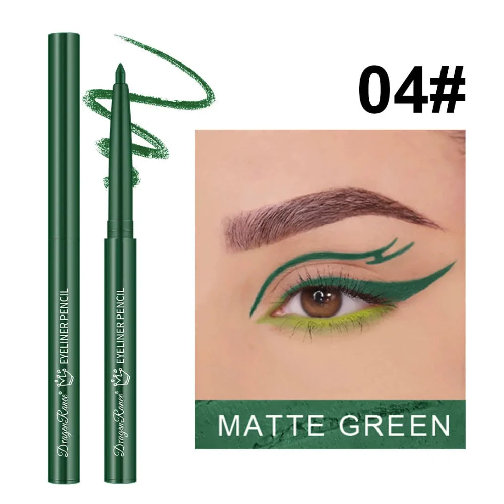 Matte Glitter Gel Eyeliner Pencil