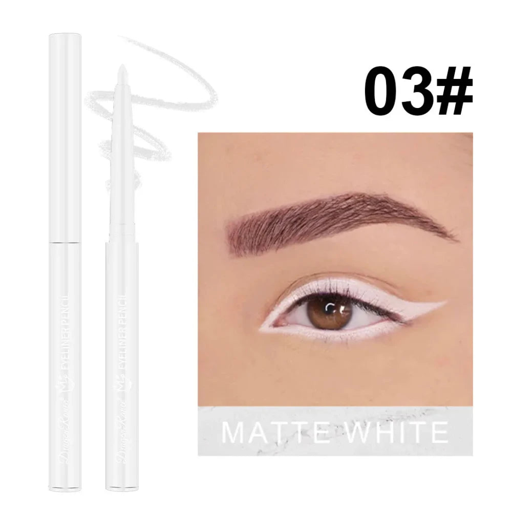 Matte Glitter Gel Eyeliner Pencil