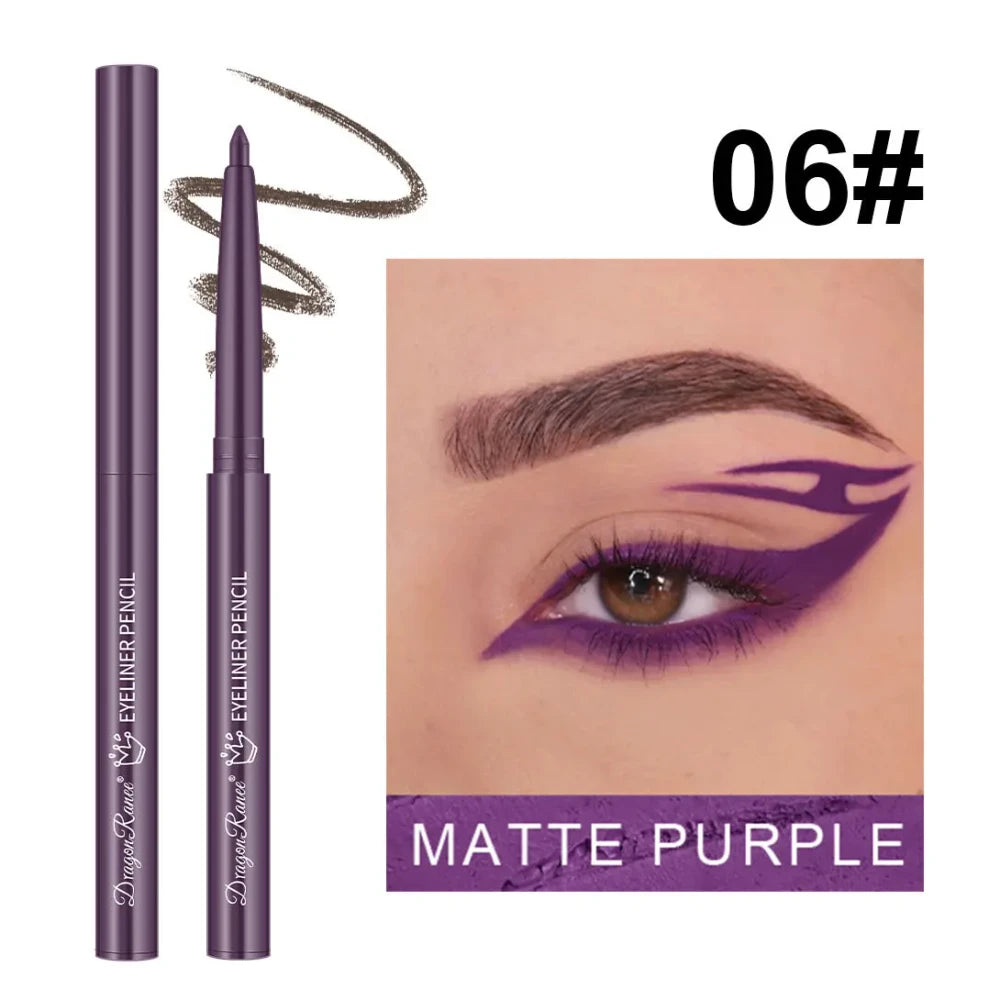 Matte Glitter Gel Eyeliner Pencil