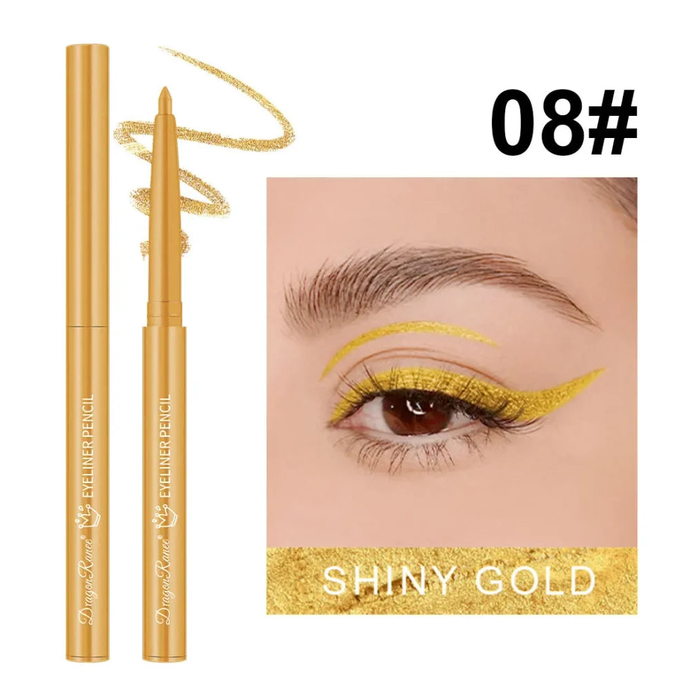 Matte Glitter Gel Eyeliner Pencil