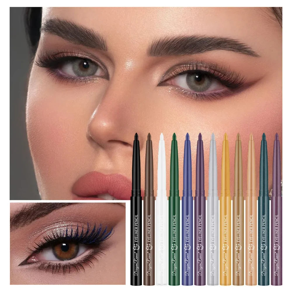 Matte Glitter Gel Eyeliner Pencil