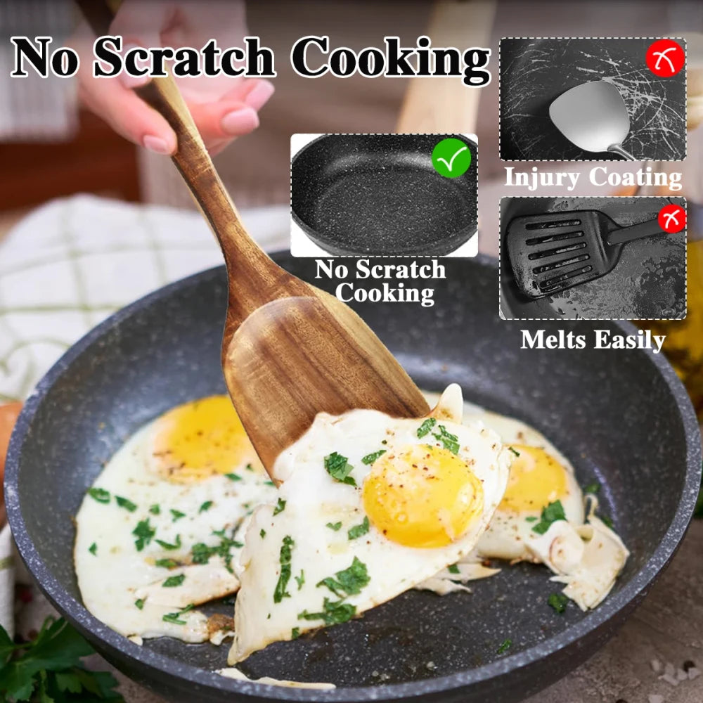 Wooden Cooking Utensil Set